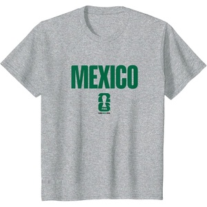 image:imageKids FIFA WORLD CUP26 Mexico Host Country Stamp TShirtHeather Grey