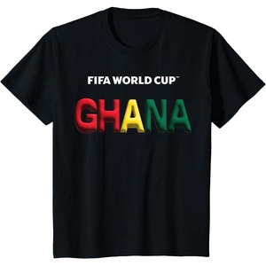 image:imageKids FIFA World CUP26 Ghana Bubble Color TShirtBlack