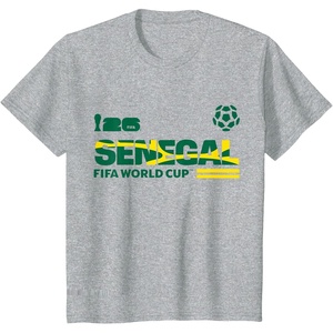 image:imageKids FIFA World CUP26 Qualifier Senegal TShirtHeather Grey