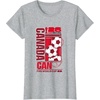 image:imageFIFA WORLD CUP26 Canada Host Country Football TShirtHeather Grey