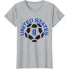 image:imageFIFA WORLD CUP26 USA Host Country Panel Ball TShirtHeather Grey