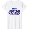 image:imageFIFA WORLD CUP26 USA Host Country Stars and Stripes TShirtWhite