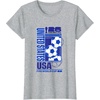 image:imageFIFA World CUP26 USA Host Country Football TShirtHeather Grey