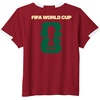 image:imageKids FIFA World CUP26 Australia ShortSleeve Soccer JerseyRedWhite