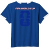 image:imageKids FIFA World CUP26 Cabo Verde ShortSleeve Soccer JerseyRoyal BlueWhite