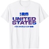 image:imageFIFA WORLD CUP26 USA Host Country Stars and Stripes TShirtWhite