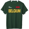 image:imageFIFA World CUP26 Belgium ShortSleeve Soccer JerseyDark GreenWhite