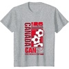 image:imageKids FIFA WORLD CUP26 Canada Host Country Football TShirtHeather Grey
