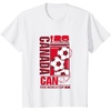 image:imageKids FIFA WORLD CUP26 Canada Host Country Football TShirtWhite