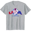 image:imageKids FIFA WORLD CUP26 USA Host Country TC Ball TShirtHeather Grey