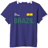 image:imageKids FIFA World CUP26 Brazil ShortSleeve Soccer JerseyPurpleWhite