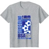 image:imageKids FIFA World CUP26 USA Host Country Football TShirtHeather Grey