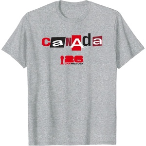 image:imageFIFA WORLD CUP26 Canada Host Country Comic TShirtHeather Grey