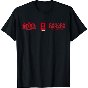 image:imageFIFA WORLD CUP26 Canada Host Country Multi Logo TShirtBlack
