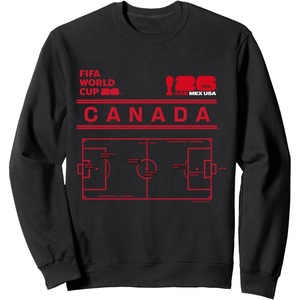 image:imageFIFA WORLD CUP26 Canada Host Country Pitch SweatshirtBlack