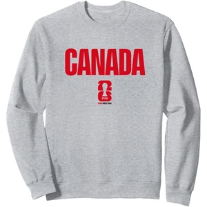 image:imageFIFA WORLD CUP26 Canada Host Country Stamp SweatshirtHeather Grey