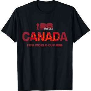 image:imageFIFA WORLD CUP26 Canada Host Country francais TShirtBlack