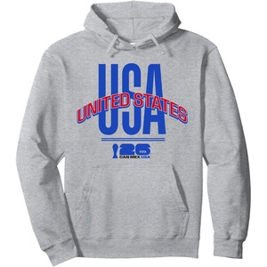 image:imageFIFA WORLD CUP26 USA Host Country Arch Pullover HoodieHeather Grey