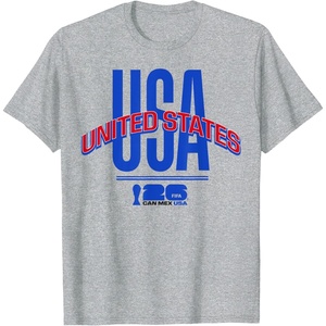 image:imageFIFA WORLD CUP26 USA Host Country Arch TShirtHeather Grey