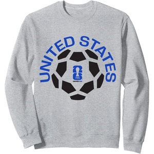 image:imageFIFA WORLD CUP26 USA Host Country Panel Ball SweatshirtHeather Grey