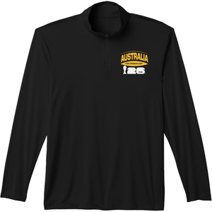 image:imageFIFA World CUP26 Australia Banner Performance QuarterZip TopBlack