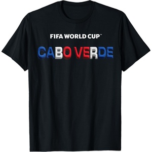image:imageFIFA World CUP26 Cabo Verde Bubble Color TShirtBlack