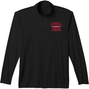 image:imageFIFA World CUP26 Canada Banner Performance QuarterZip TopBlack
