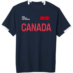 image:imageFIFA World CUP26 Canada ShortSleeve Soccer JerseyNavy BlueWhite