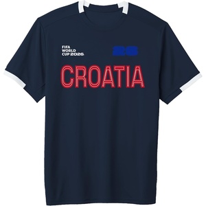image:imageFIFA World CUP26 Croatia ShortSleeve Soccer JerseyNavy BlueWhite
