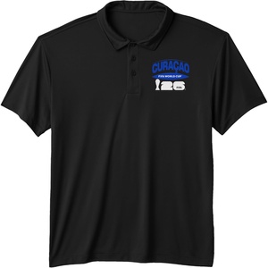 image:imageFIFA World CUP26 Curacao Banner Performance Polo ShirtBlack