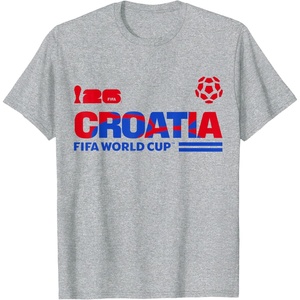 image:imageFIFA World CUP26 Qualifier Croatia TShirtHeather Grey