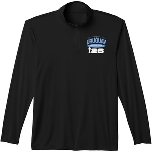 image:imageFIFA World CUP26 Uruguay Banner Performance QuarterZip TopBlack