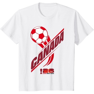 image:imageKids FIFA WORLD CUP26 Canada Host Country Ball TShirtWhite