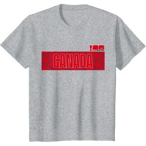 image:imageKids FIFA WORLD CUP26 Canada Host Country Banner TShirtHeather Grey