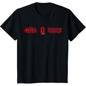 image:imageKids FIFA WORLD CUP26 Canada Host Country Multi Logo TShirtBlack