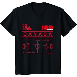 image:imageKids FIFA WORLD CUP26 Canada Host Country Pitch TShirtBlack