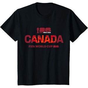 image:imageKids FIFA WORLD CUP26 Canada Host Country francais TShirtBlack