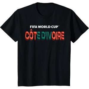 image:imageKids FIFA World CUP26 Cote d Ivoire Bubble Color TShirtBlack