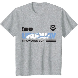 image:imageKids FIFA World CUP26 Qualifier Uruguay TShirtHeather Grey