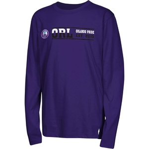 image:imageOuterstuff National Womens Soccer League Boys Ecstatic Long Sleeve TShirtOrlando Pride