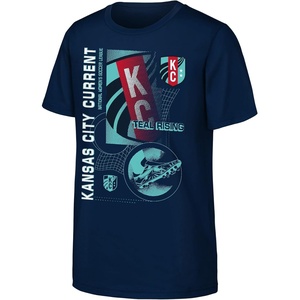 image:imageOuterstuff National Womens Soccer League Boys Stategy Short Sleeve TShirtKansas City Current