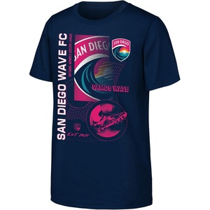image:imageOuterstuff National Womens Soccer League Boys Stategy Short Sleeve TShirtSan Diego Wave Fc