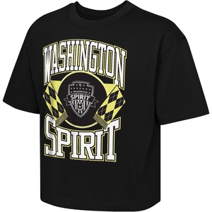 image:imageOuterstuff National Womens Soccer League Girls Classic Stack Short Sleeve Boxy TeeWashington Spirit