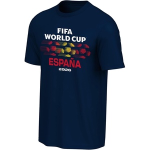 image:imageFIFA World Cup 2026 Mens Official Country Team Color Wordmark Logo TShirtSpain