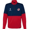 image:imageOuterstuff Unisex Kids FIFA World Cup Country 14 Zip TopNavyred