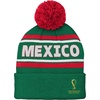 image:imageOuterstuff International Soccer Unisex Youth FIFA World Cup Country Premium Bobble Cuff Pom HatGreen