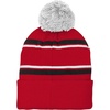 image:imageOuterstuff International Soccer Unisex Youth FIFA World Cup Country Premium Bobble Cuff Pom HatRed