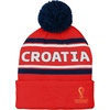 image:imageOuterstuff International Soccer Unisex Youth FIFA World Cup Country Premium Bobble Cuff Pom HatRed