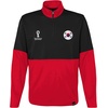 image:imageOuterstuff International Soccer mens Fifa World Cup Country 14 Zip TopBlackred