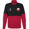 image:imageOuterstuff International Soccer mens Fifa World Cup Country 14 Zip TopBlackred